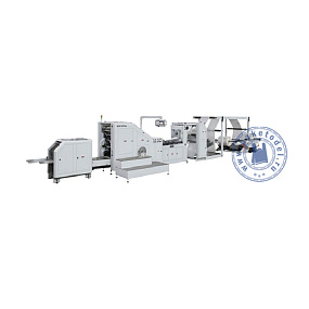 Линия для производства бумажных пакетов с флексографической печатью LSB-330L+LST-41100R